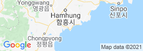 Hungnam map